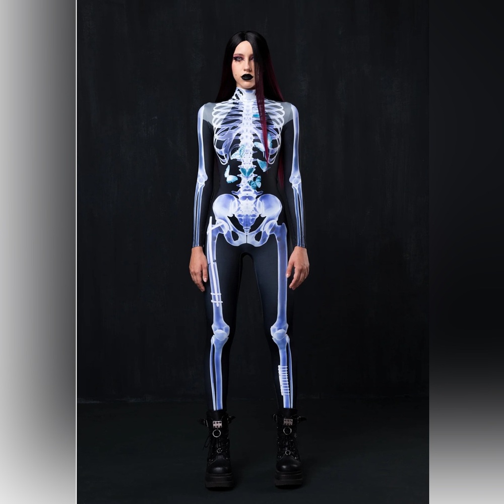 Bandika Z Ray skeleton costume